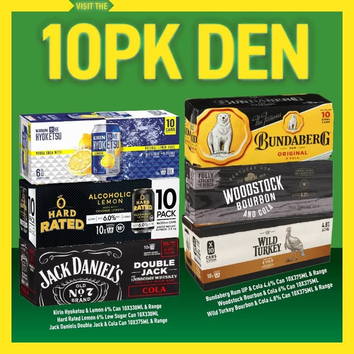 Featured image for “Premium Premixes Weekend Special: 10 Pack Den at Eagle Tavern (exit 34)”