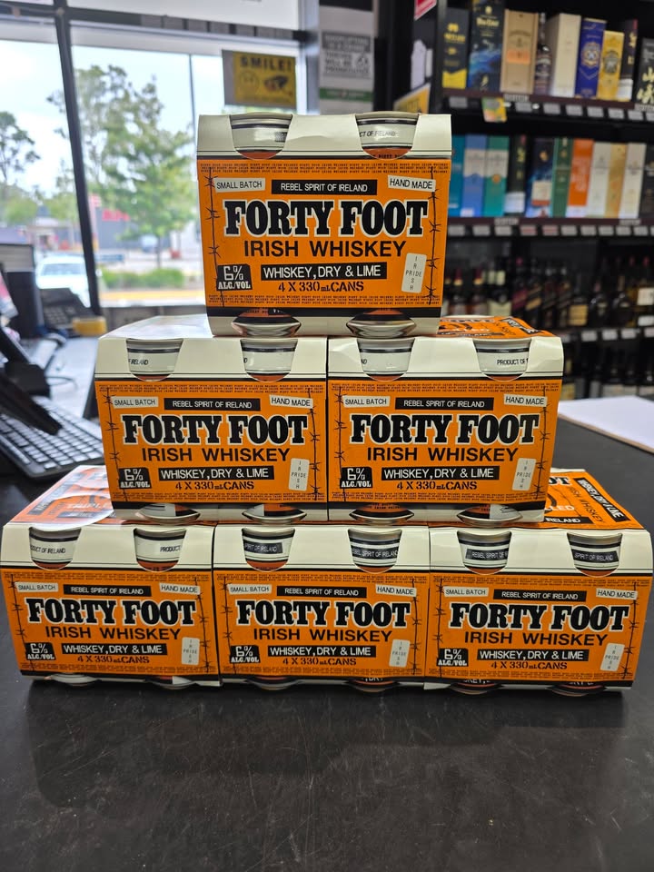 Featured image for “New Forty Foot Irish Whiskey at Liquor Legends Exit 34”