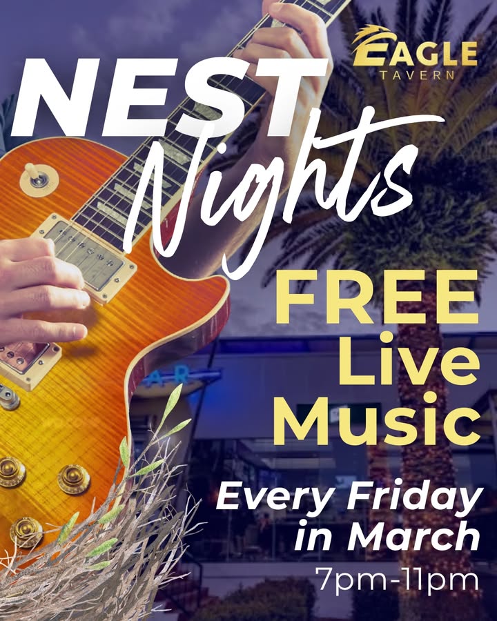 Featured image for “Nest Nights: Free Live Music at Eagle Tavern”