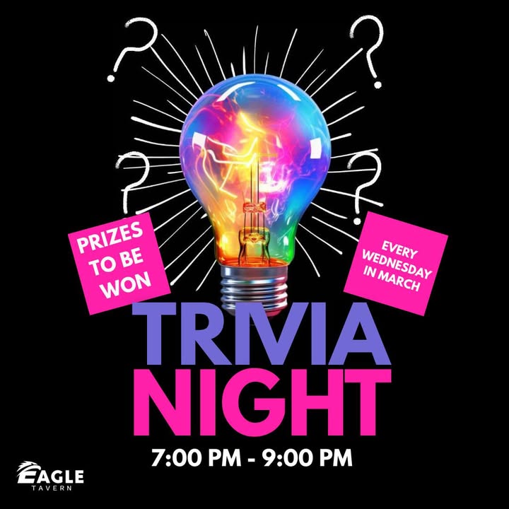 Featured image for “Wednesday Trivia Night at Eagle Tavern”