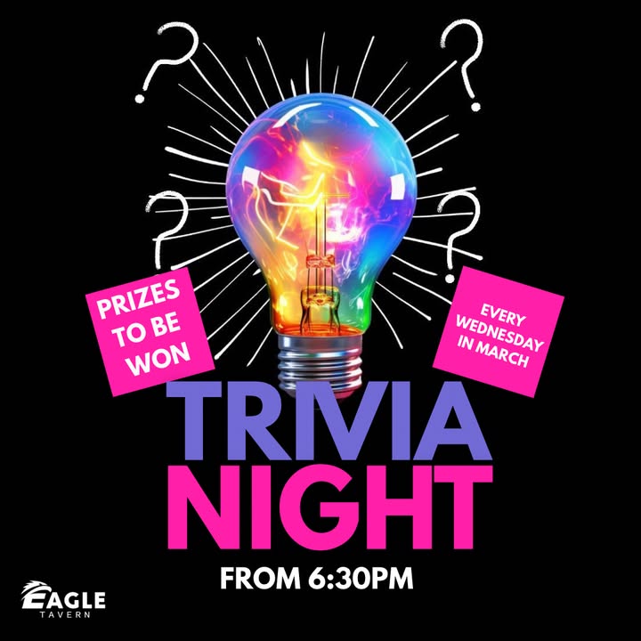 Featured image for “Trivia Night Returns to Eagle Tavern”