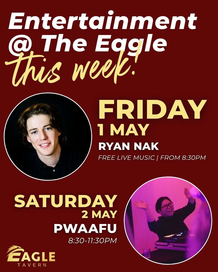 Featured image for “Live Music and DJs This Weekend at Eagle Tavern”
