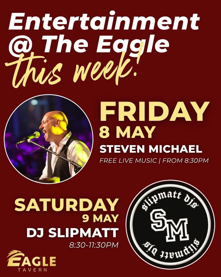 Featured image for “Weekend Entertainment at Eagle Tavern”