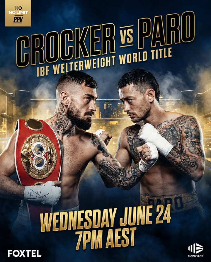 Featured image for “Crocker vs Paro World Title Fight at Eagle Tavern”