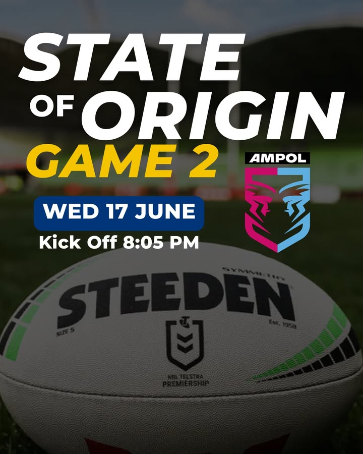 Featured image for “State of Origin Game 2 at Eagle Tavern”