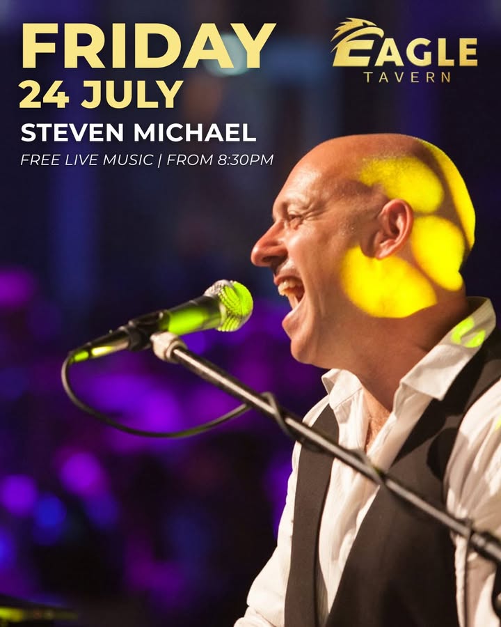 Featured image for “Free Live Music with Steven Michael at Eagle Tavern”
