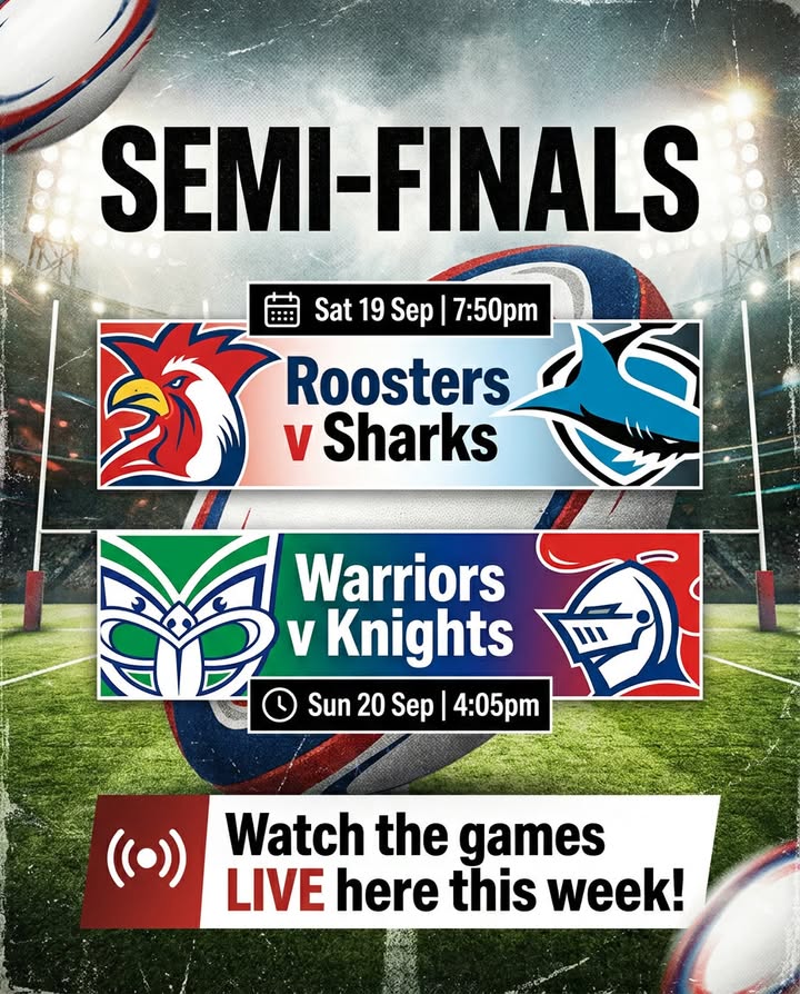 Featured image for “NRL Semi-Finals Live at Eagle Tavern This Weekend”