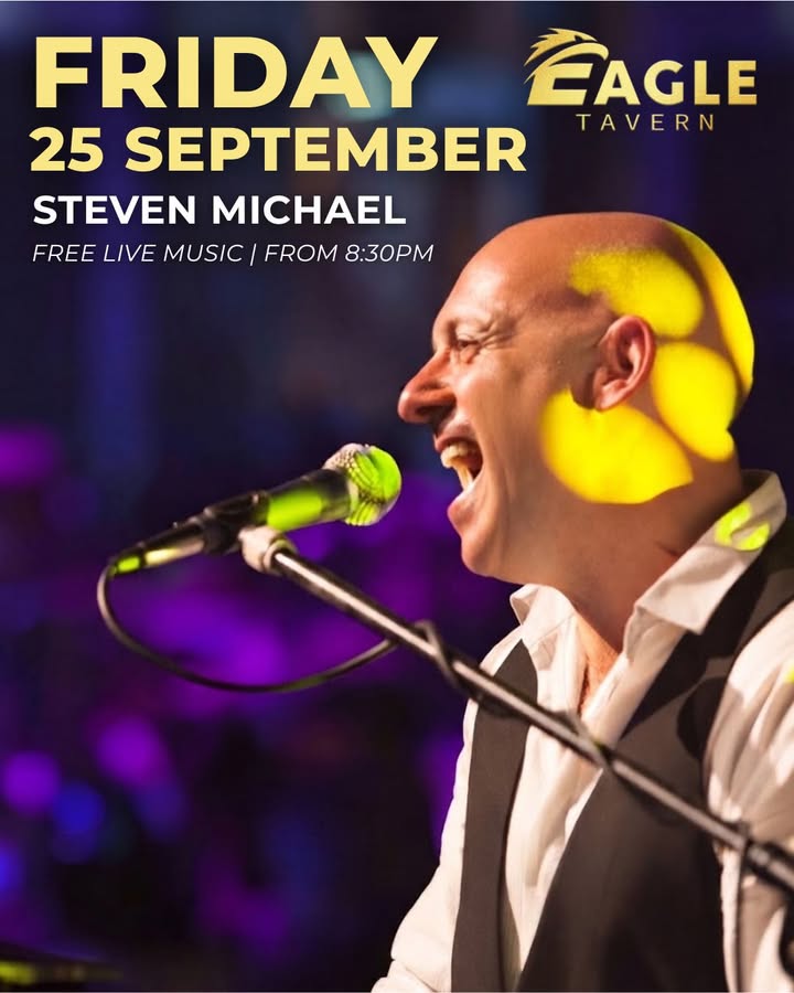 Featured image for “Steven Michael Live Tonight at Eagle Tavern from 8:30pm”