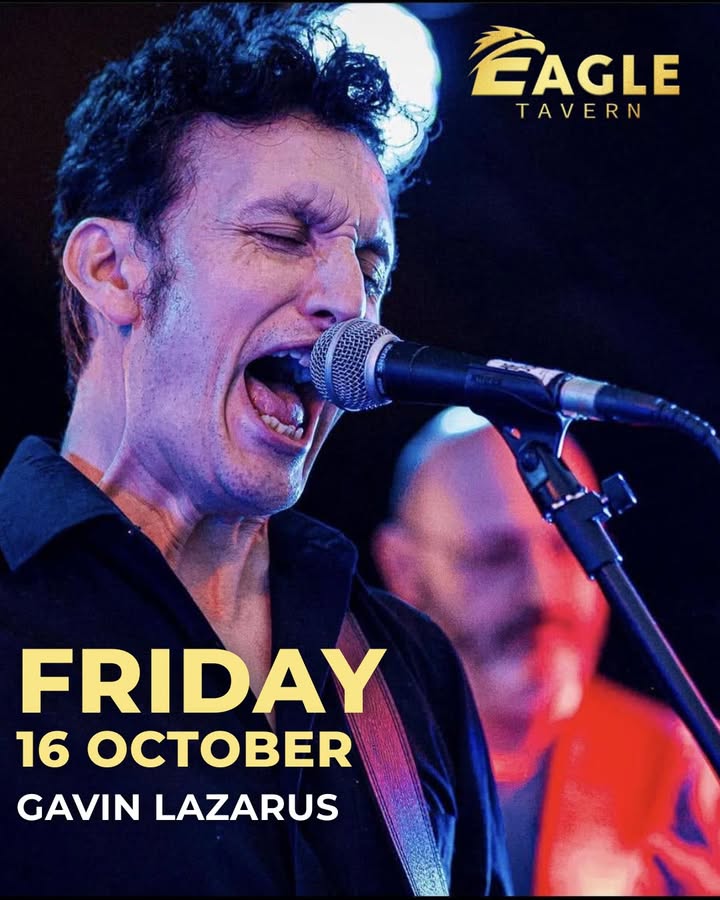 Featured image for “Gavin Lazarus Live at Eagle Tavern This Friday Night”